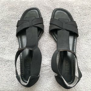 Black sandals